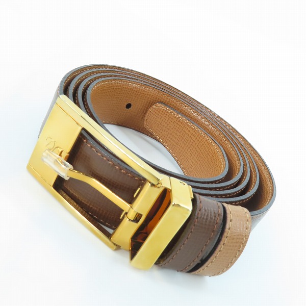 実際に弊社で買取させて頂いたS.T.Dupont/デュポン レザーベルト