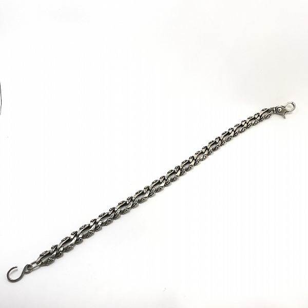 実際に弊社で買取させて頂いたA&G/エーアンドジー ファンシーコンビリンク ウォレットチェーン 1クリップの画像 6枚目