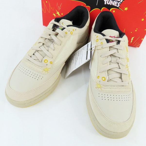 実際に弊社で買取させて頂いた【未使用】REEBOK/リーボック Looney Tunes/ルーニーチューン Club C 85 スニーカー GY4779 /28