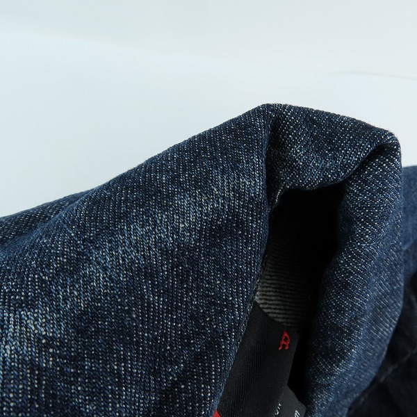 実際に弊社で買取させて頂いたDIESEL/ディーゼル デニム ジャケット XLの画像 5枚目