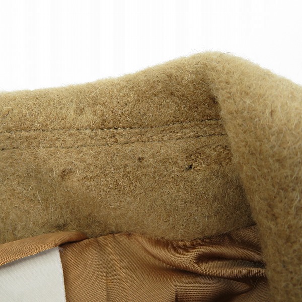 実際に弊社で買取させて頂いたGIORGIO ARMANI/ジョルジオアルマーニ ステンカラーコート/48の画像 4枚目