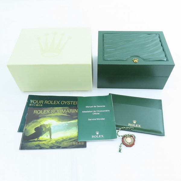 実際に弊社で買取させて頂いたROLEX/ロレックス 旧型/空箱/ボックス の画像 9枚目