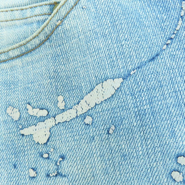実際に弊社で買取させて頂いたHYSTERICS/ヒステリック  ダメージ加工 デニム 3AP-3713/Mの画像 8枚目