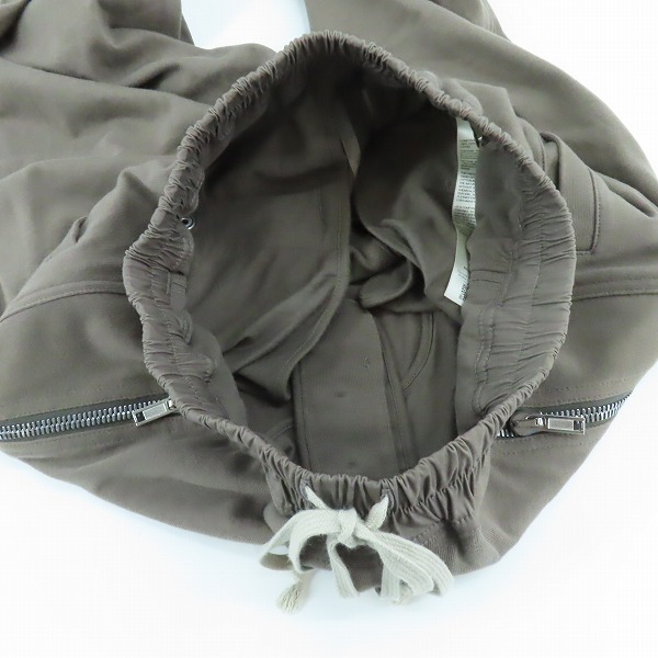 実際に弊社で買取させて頂いたRick Owens/リックオウエンス TECUATL TRACK PANTトラックパンツ RU02C7370-BA/46の画像 5枚目