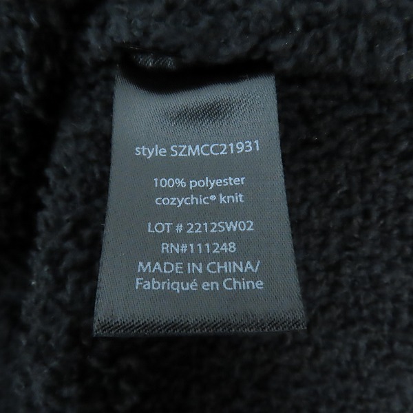 実際に弊社で買取させて頂いた【未使用】BAREFOOT DREAMS×F.C.Real Bristol/ベアフットドリームス ジップアップパーカー ロゴワッペン 23SS FCRB-230083/Lの画像 4枚目