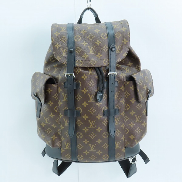 実際に弊社で買取させて頂いたLOUIS VUITTON/ルイヴィトン モノグラム マカサー クリストファー リュックサック/バックパック M43735