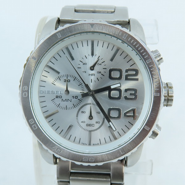 実際に弊社で買取させて頂いたDIESEL/ディーゼル クロノグラフQZ クォーツ 腕時計 DZ-5301