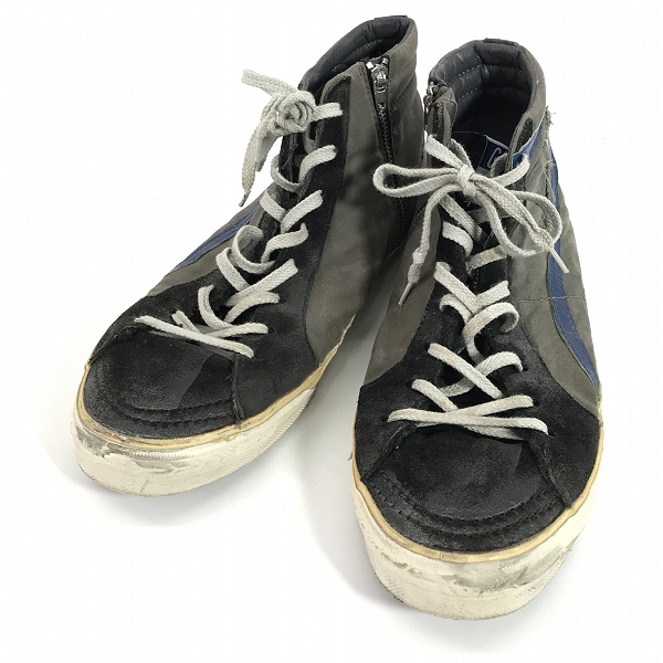 実際に弊社で買取させて頂いたGOLDEN GOOSE/ゴールデングース SLIDE/スライド サイドジップ シューズ/43