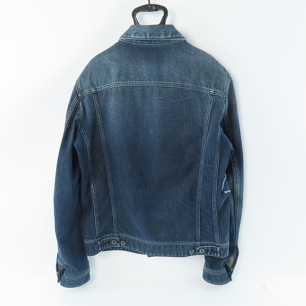 実際に弊社で買取させて頂いたDIESEL BLACK GOLD/ディーゼル ブラックゴールド デニムジャケット JARTEMBRY/48の画像 1枚目