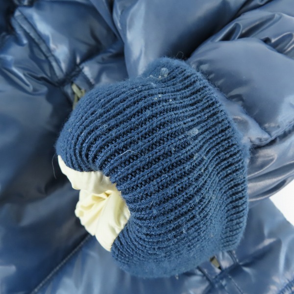 実際に弊社で買取させて頂いた【JPタグ】DIESEL/ディーゼル 袖リブ フード付き ダウンジャケット/Mの画像 8枚目