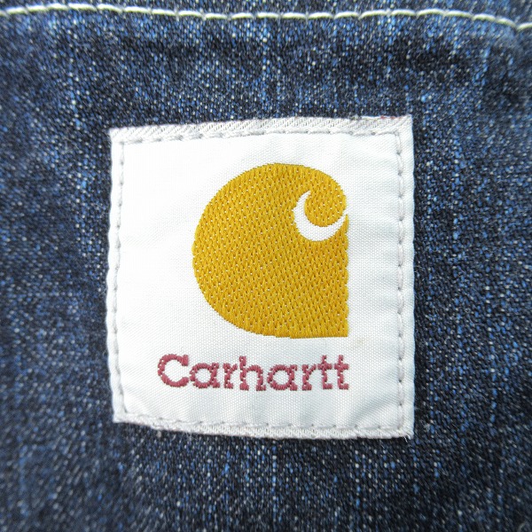 実際に弊社で買取させて頂いたCarhartt/カーハート デニム カバーオール/ジャケット 00108-000 /3Lの画像 5枚目