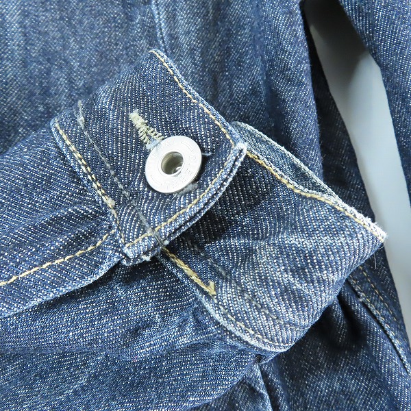 実際に弊社で買取させて頂いたDIESEL/ディーゼル デニム ジャケット XLの画像 6枚目