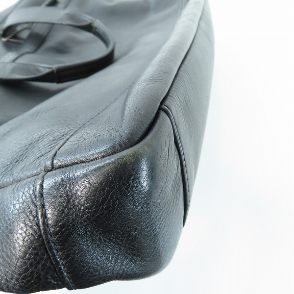 実際に弊社で買取させて頂いたCOACH/コーチ レザー ブリーフケース ブラックの画像 6枚目