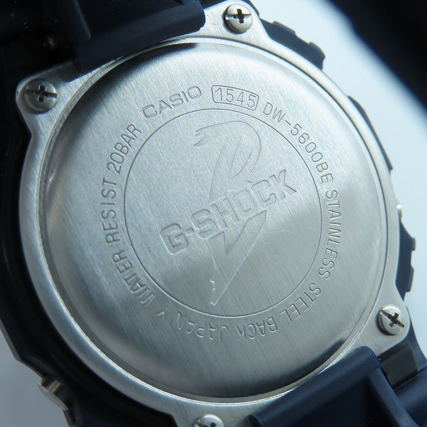 実際に弊社で買取させて頂いたG-SHOCK×BEAMS/Gショック×ビームス コラボモデル 腕時計 ネイビー DW-5600BE【動作未確認】の画像 3枚目