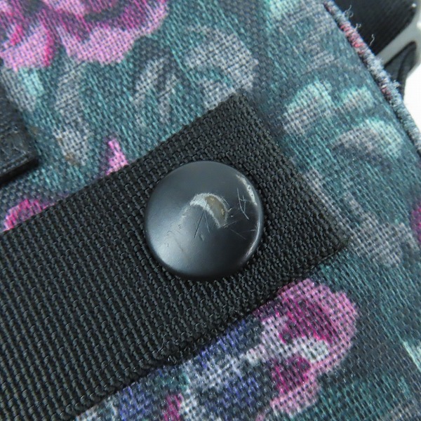 実際に弊社で買取させて頂いたGREGORY/グレゴリー QUICK POCKET/クイックポケット ショルダーバッグ/ポーチ 花柄/Sの画像 7枚目