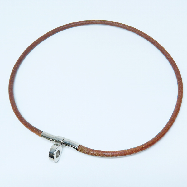 実際に弊社で買取させて頂いたHERMES/エルメス キテ レザー チョーカー