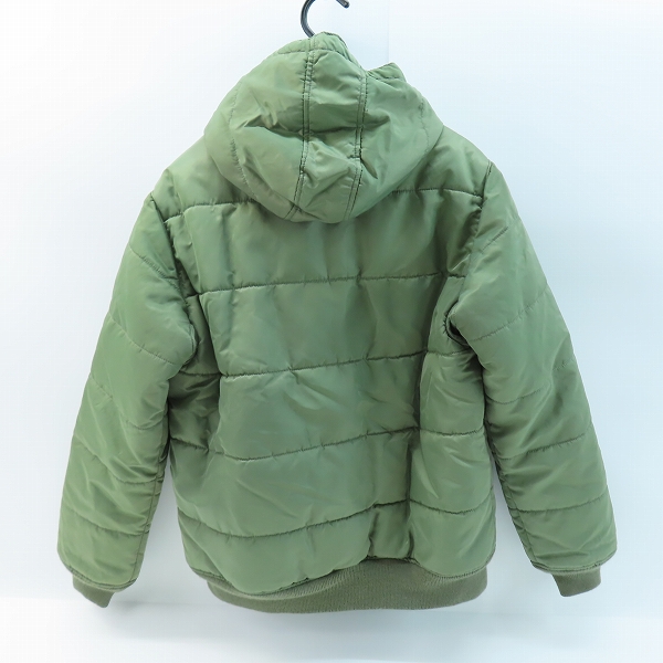 実際に弊社で買取させて頂いたSchott×STUSSY/ショット×ステューシー MA-1 PUFFY JACKET フライトジャケット 3122046/Lの画像 1枚目