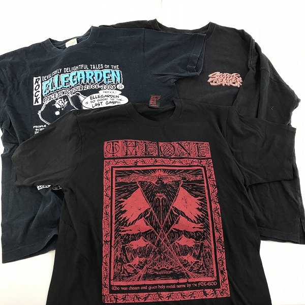 実際に弊社で買取させて頂いた【おまとめ】ELLEGARDEN/エルレガーデン SUPER BEAVER/スーパービーバーBABYMETAL/ベビーメタル 他  バンドTシャツの画像 1枚目