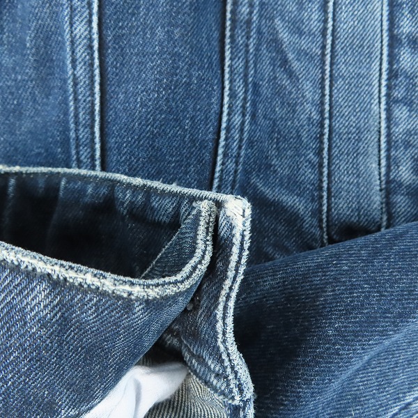 実際に弊社で買取させて頂いたDIESEL BLACK GOLD/ディーゼル ブラックゴールド デニムジャケット JARTEMBRY/48の画像 7枚目