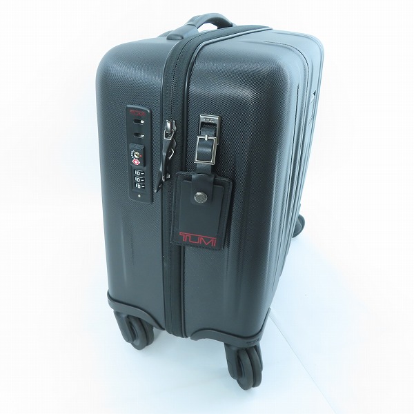 実際に弊社で買取させて頂いたTUMI/トゥミ V3 コンパクト キャリーオール 24Lキャリーケース 228004DEの画像 2枚目