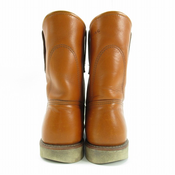 実際に弊社で買取させて頂いたRED WING/レッドウィング ペコスブーツ 復刻犬タグ 9866/7.5Eの画像 1枚目