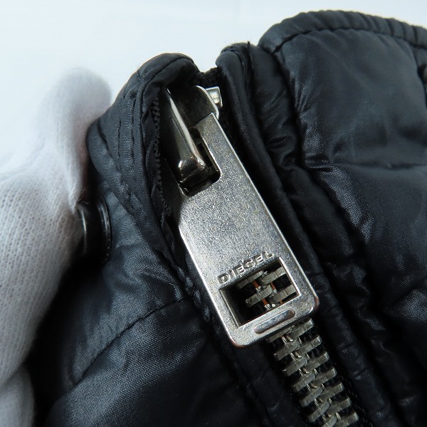 実際に弊社で買取させて頂いたDIESEL/ディーゼル 中綿 ジップアップ ジャケット/Sの画像 5枚目