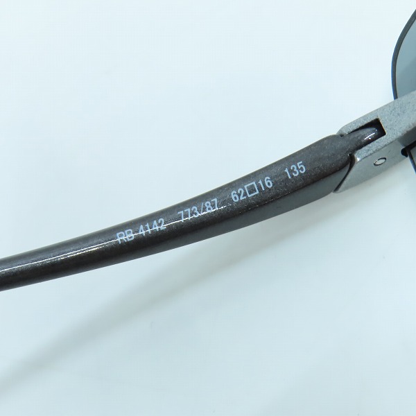 実際に弊社で買取させて頂いたRay-Ban/レイバン スポーツ サングラス/アイウェア RB4142 773/87の画像 5枚目