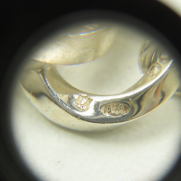 実際に弊社で買取させて頂いたPaul Smith/ポールスミス  "Quote" ダブルリング ネックレスの画像 3枚目