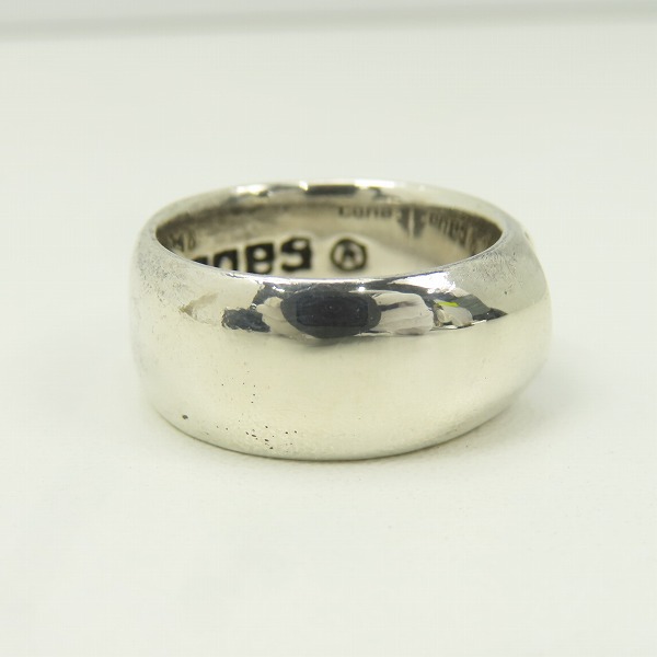 実際に弊社で買取させて頂いた【ギャラ付】LONE ONES/ロンワンズ ディープ シルバーリング スカル/21号の画像 4枚目