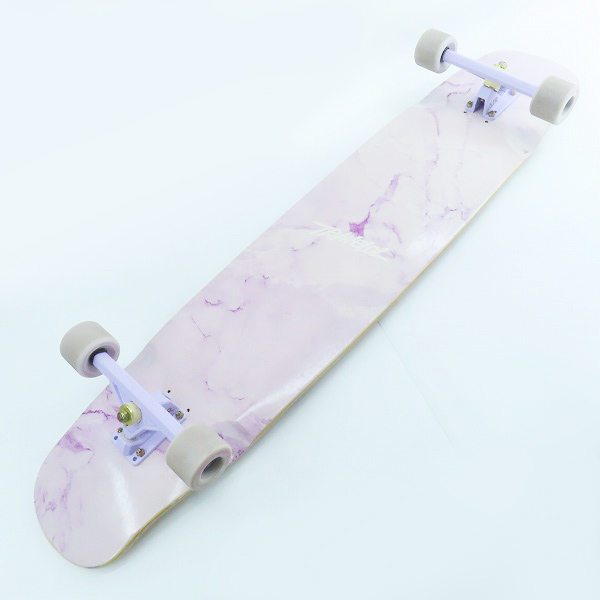 実際に弊社で買取させて頂いたTRAVELOL/トラベロール Dancer Deck ロングスケートボード AIR トラック/Lucky ウィール コンプリート デッキ