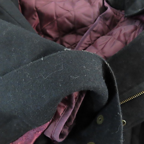 実際に弊社で買取させて頂いたNO ID./ノーアイディー ライナー付きメルトンモッズコート/2の画像 6枚目