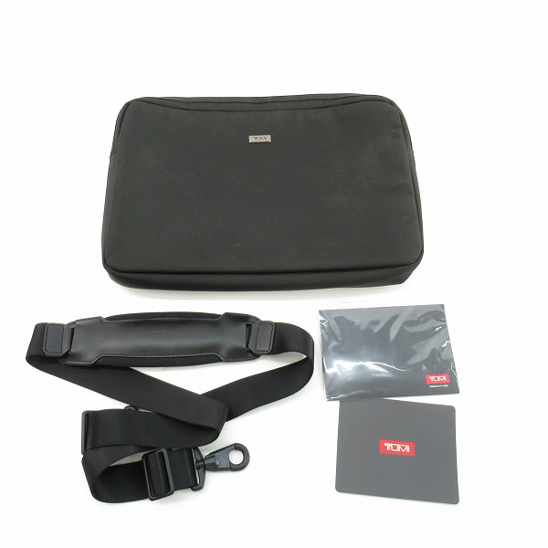 実際に弊社で買取させて頂いたTUMI/トゥミ ALPHA 3/アルファ エクスパンダブルオーガナイザー ブリーフケース/クラッチバッグ付き 2603141D3の画像 9枚目