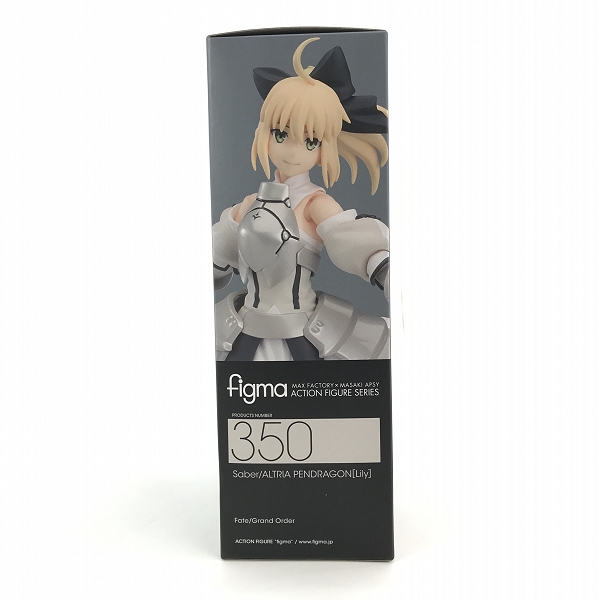 実際に弊社で買取させて頂いた【未開封】MaxFactory/マックスファクトリー figma 350 Fate/Grand Order セイバー / アルトリア ペンドラゴン リリィの画像 1枚目