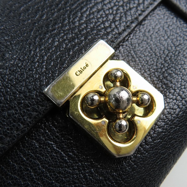 実際に弊社で買取させて頂いたCHLOE/クロエ ELsie/エルシー 長財布 ウォレット レザー L字ファスナーの画像 3枚目