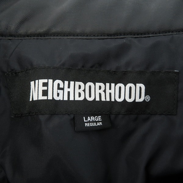 実際に弊社で買取させて頂いたNEIGHBORHOOD/ネイバーフッド 22AW STANDCOLOR JACKET スタンドカラージャケット 222AQNH-JKM03/Lの画像 2枚目