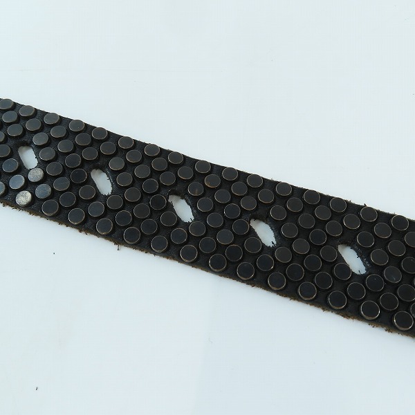 実際に弊社で買取させて頂いたHTC/エイチティーシー スタッズ フラット ベルト 11SHTCI042 85/34の画像 5枚目