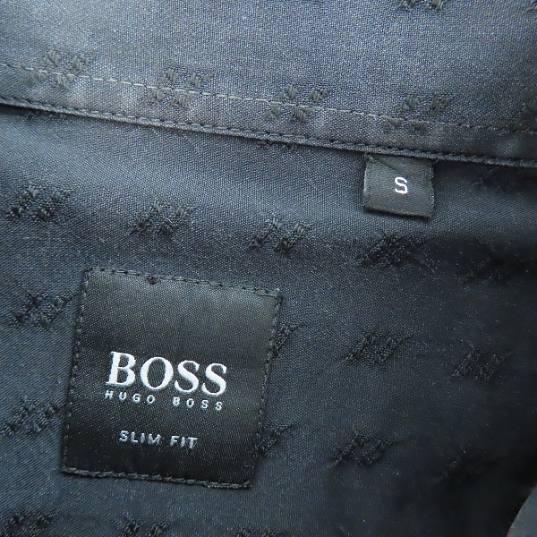 実際に弊社で買取させて頂いたHUGO BOSS/ヒューゴボス 総柄長袖シャツ スリムフィット/Sの画像 3枚目