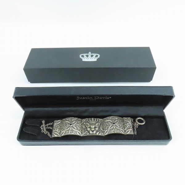 実際に弊社で買取させて頂いたJustin Davis/ジャスティンデイビス パンサー ブレスレット バングルの画像 9枚目