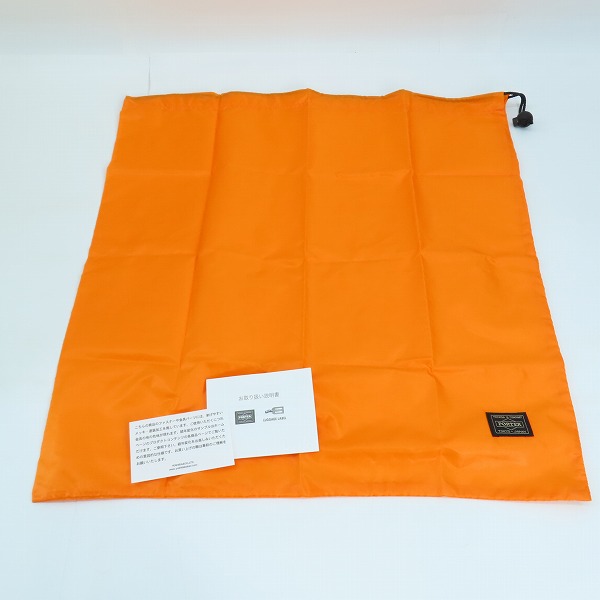 実際に弊社で買取させて頂いた(1)【未使用】PORTER/ポーター TANKER WAIST BAG タンカー ウエストバッグ ブラック/622-76629の画像 7枚目