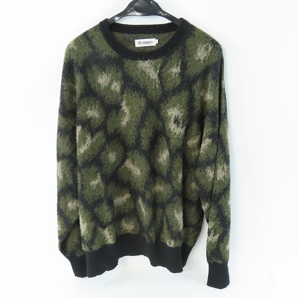実際に弊社で買取させて頂いたEvisen skateboards/エビセンスケートボード クルーネック セーター/L