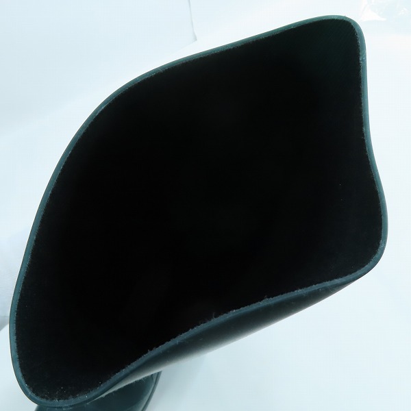 実際に弊社で買取させて頂いたBOTTEGA VENETA/ボッテガヴェネタ パドル ロングブーツ ダークグリーン/42の画像 4枚目