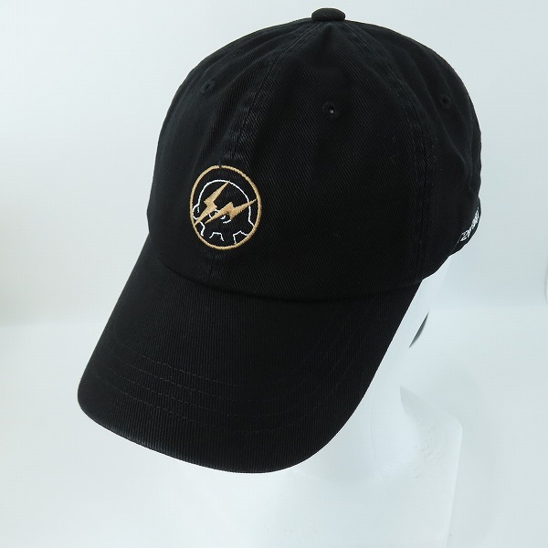 実際に弊社で買取させて頂いた(2)【未使用】FRAGMENT DESIGN フラグメントデザイン ×BT21 BT21FRGMT CAP COOKY ブラック×ブラウン