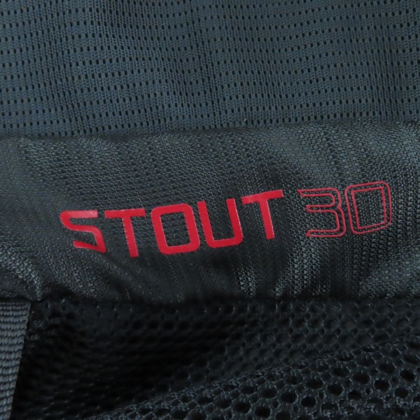 実際に弊社で買取させて頂いたGREGORY/グレゴリー STOUT30 バックパック/リュックサック カバー付きの画像 5枚目