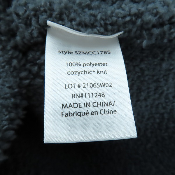 実際に弊社で買取させて頂いたBAREFOOT DREAMS × Ron Herman/ベアフットドリームス×ロンハーマン ジップアップパーカー SZMCC1785/Lの画像 3枚目