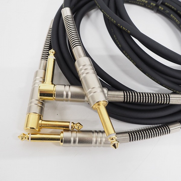 実際に弊社で買取させて頂いたメーカー不明 エフェクターボード 幅/約36.5cn HISTORY/ヒストリー ケーブル 約3ｍｘ2本,パッチケーブル 2本 セットの画像 7枚目