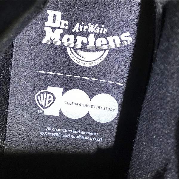 実際に弊社で買取させて頂いたDr.Martens x Warner Bros/ドクターマーチン×ワーナーブラザーズ 100th Anniversary JADON MM/ジェイドン ブーツ UK9の画像 6枚目