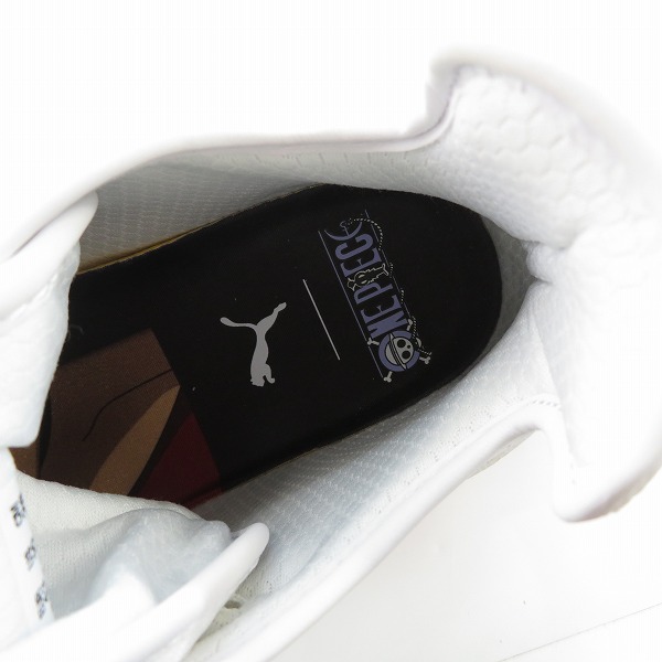 実際に弊社で買取させて頂いた【未使用】PUMA×ONEPIECE/プーマ×ワンピース LQD CELL/リキッドセル スニーカー 372742-01/28の画像 4枚目