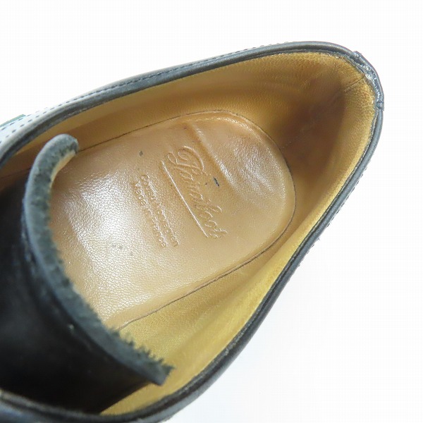 実際に弊社で買取させて頂いたParaboot/パラブーツ ALBY アルビー ウイングチップ レザーシューズ/7の画像 4枚目