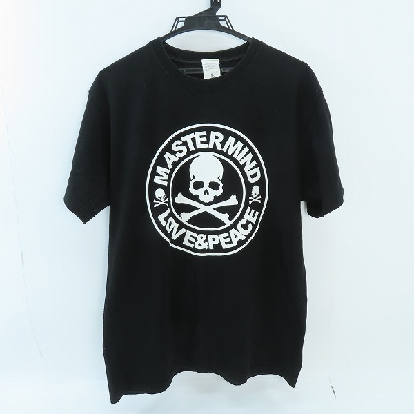 実際に弊社で買取させて頂いたmastermind JAPAN/マスターマインドジャパン FINAL COUNT DOWN/ファイナルカウントダウン love&peaceTシャツ L