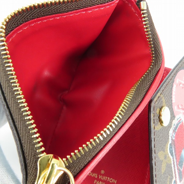 実際に弊社で買取させて頂いたLOUIS VUITTON/ルイ・ヴィトン ポルトフォイユ ヴィクトリーヌ ワールドツアーコレクション モノグラム ウォレット/財布 M62151の画像 5枚目